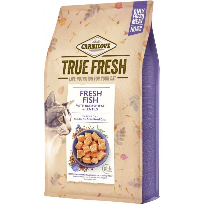 Сухой корм для кошек Carnilove True Fresh Cat Fish 1.8 кг (8595602561421)
