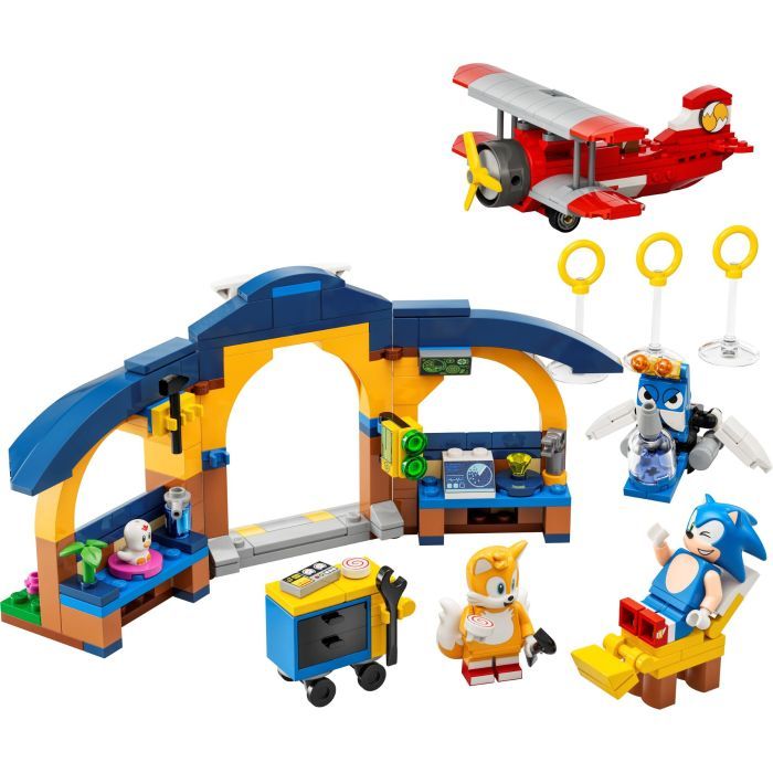Конструктор LEGO Sonic the Hedgehog Мастерская Тейлз и самолет Торнадо 376 деталей (76991) изображение 2