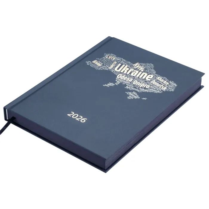 Еженедельник Buromax датированный 2026 POWER A5 синий (BM.2157-03) изображение 2