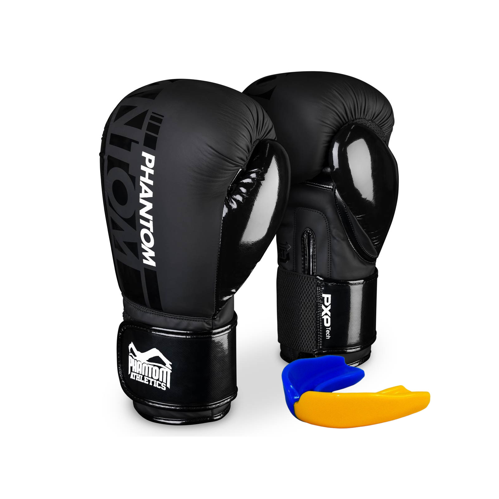 Боксерские перчатки Phantom APEX Speed Black 16oz (PHBG2024-16)