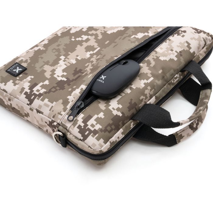 Сумка для ноутбука Vinga 15.6" NB1101 gray (NB1101GR) изображение 5