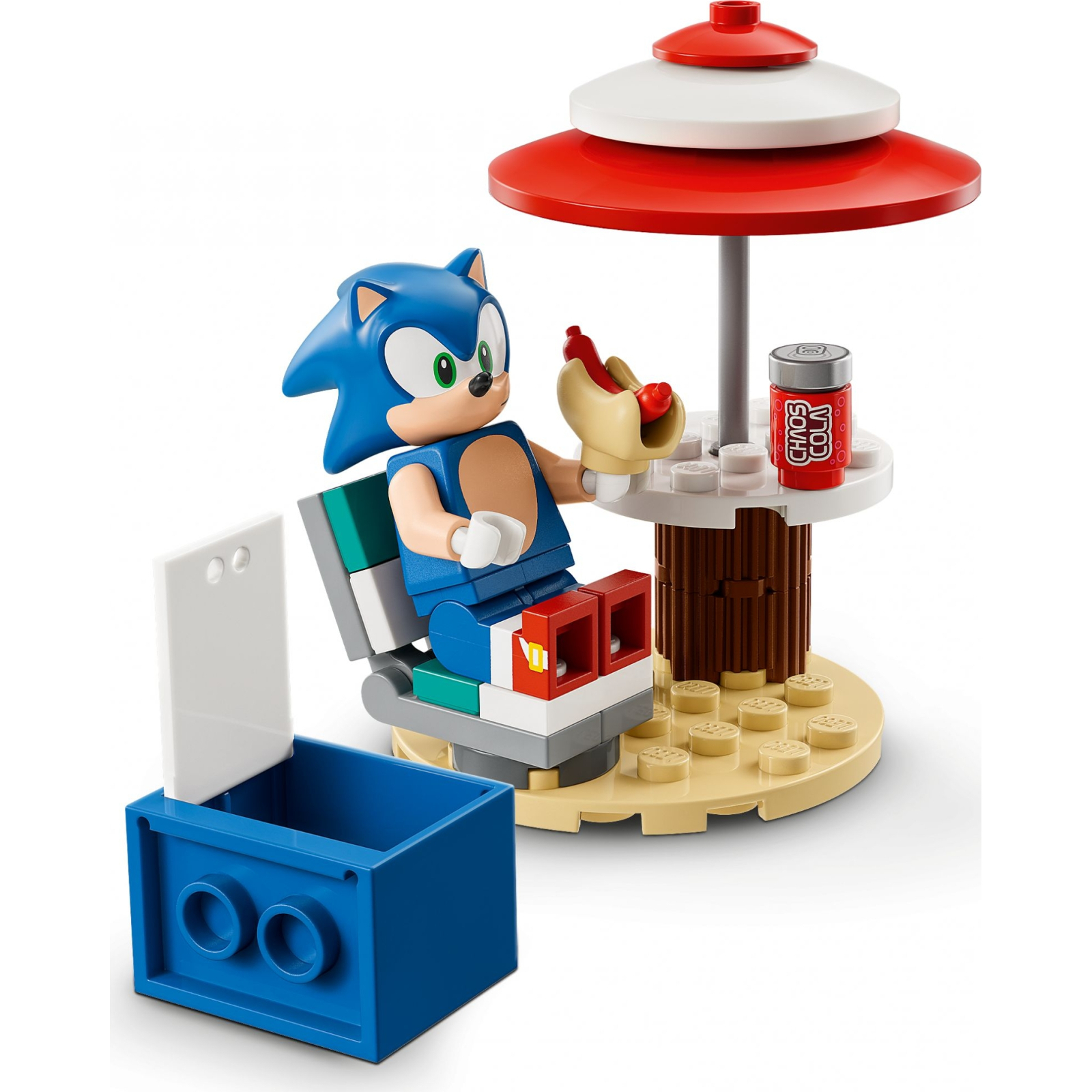 Конструктор LEGO Sonic the Hedgehog Змагання швидкісної сфери Соніка 292 деталі (76990) зображення 7
