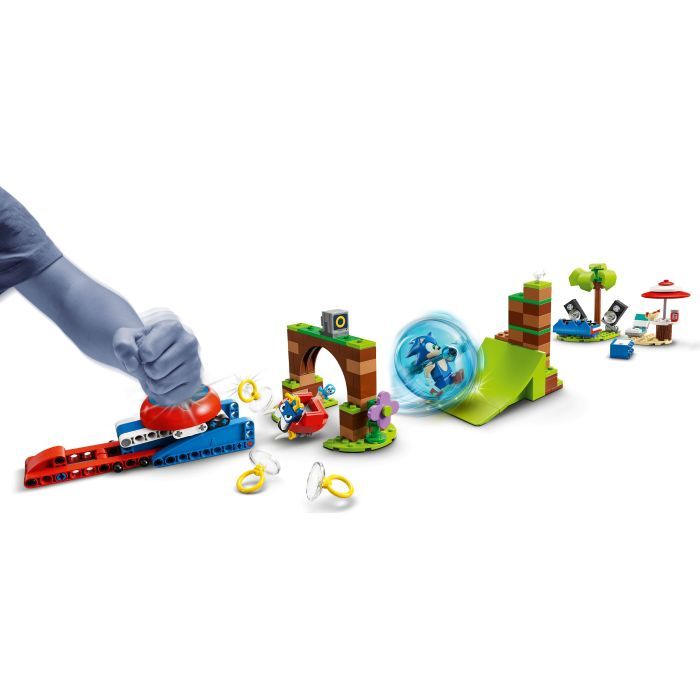Конструктор LEGO Sonic the Hedgehog Змагання швидкісної сфери Соніка 292 деталі (76990) зображення 9
