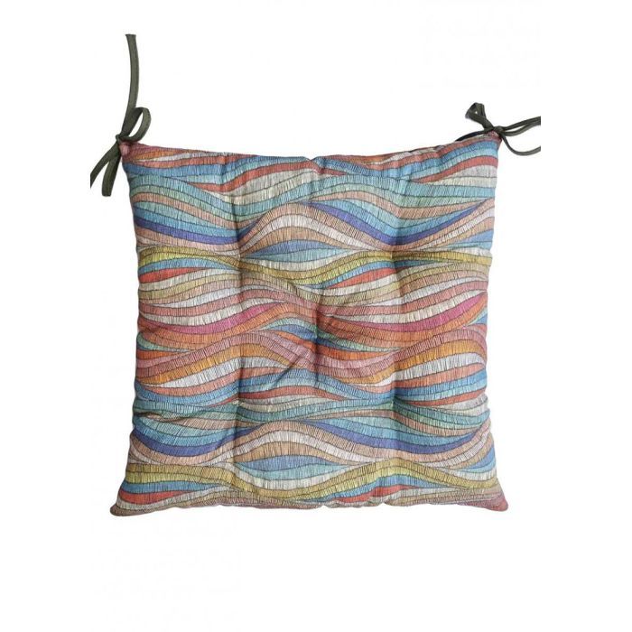 Подушка на стул Прованс MixPrint 501 волна 40х40 см (4823093449961)