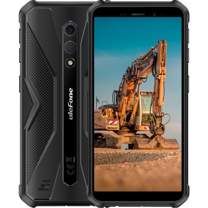 Мобильный телефон Ulefone Armor X12 3/32Gb Black Green (6937748735632)