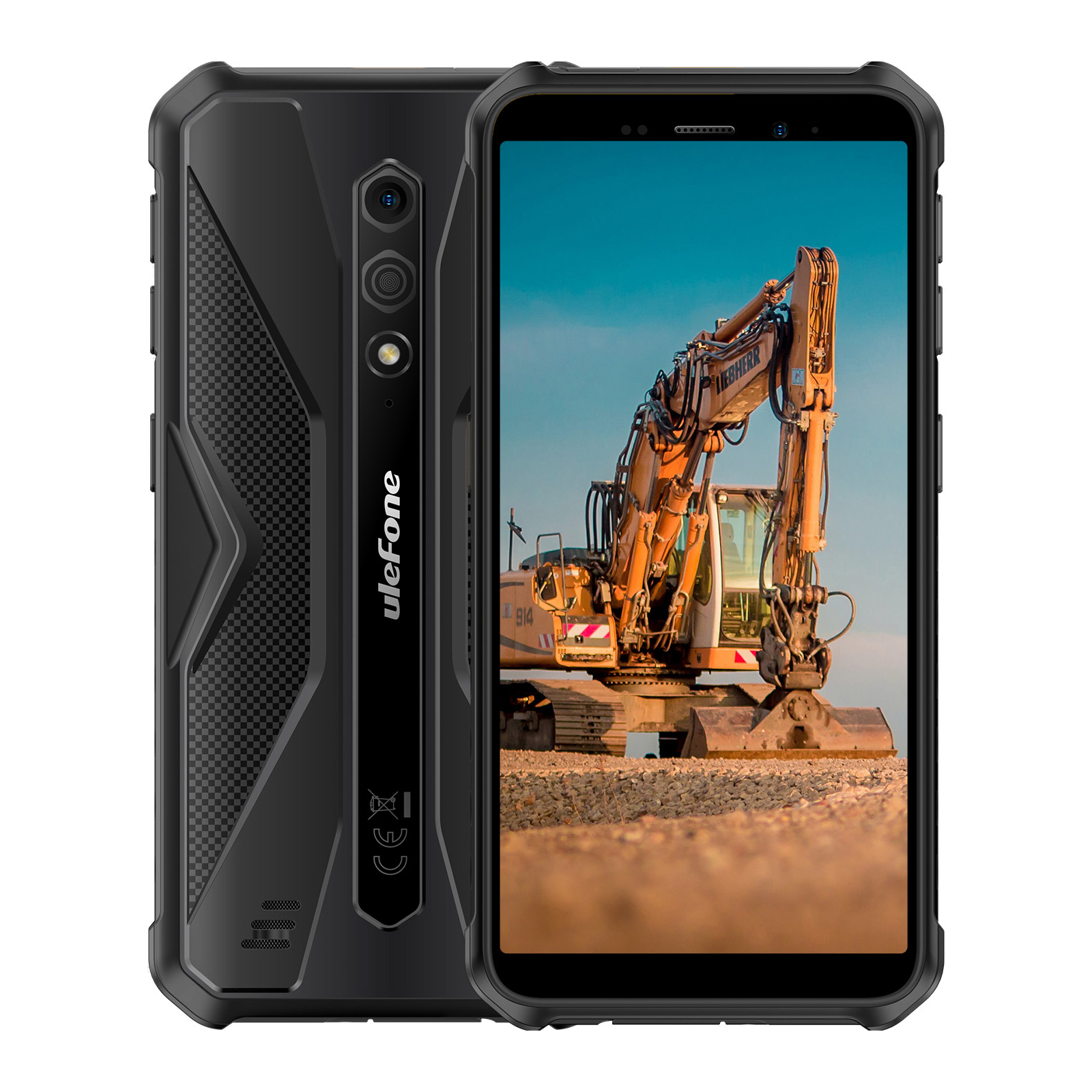 Мобильный телефон Ulefone Armor X12 3/32Gb Black Orange (6937748735625)