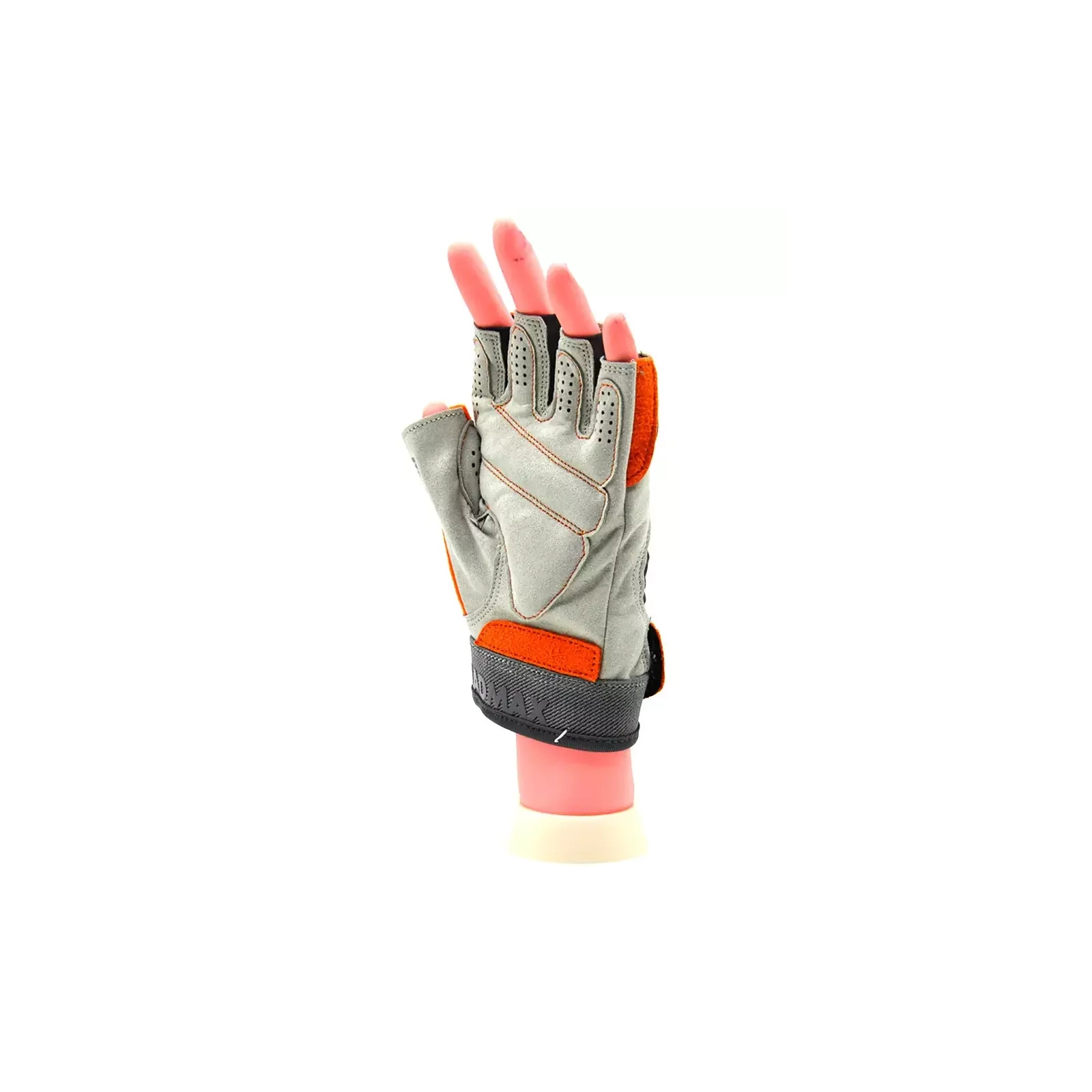 Перчатки для фитнеса MadMax MFG-850 Crazy Grey/Orange M (MFG-850_M) изображение 3