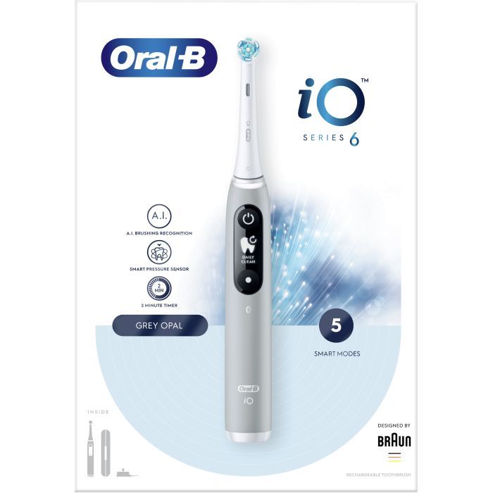 Электрическая зубная щетка Oral-B Series 6 iOM6.1A6.1K (4210201381686) изображение 2