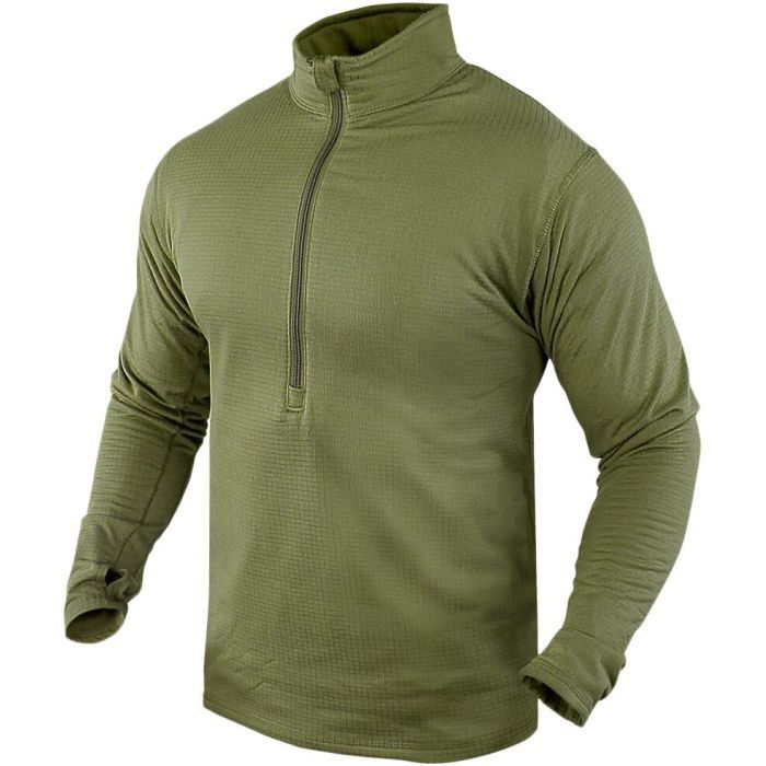 Термокофта Condor-Clothing Base II Zip Pullover Olive Drab M (603-001-M)