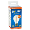 Лампочка Delux BL60 6Вт 4000K 220В E27 filament (90016730) зображення 2