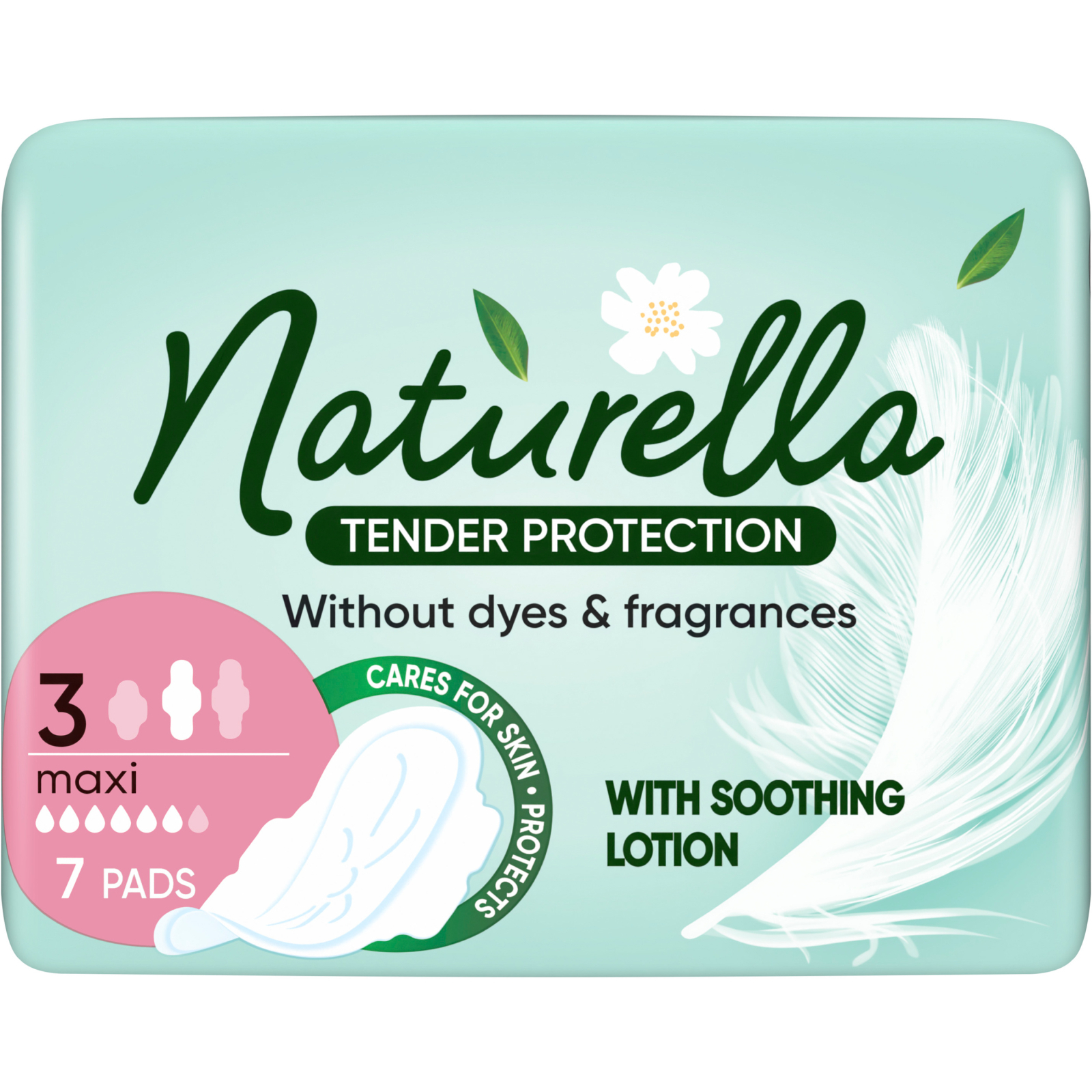 Гігієнічні прокладки Naturella Ніжний Захист Maxi (Розмір 3) 7 шт. (8700216045421) зображення 2
