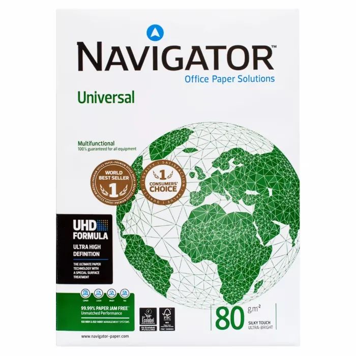 Бумага Navigator Paper А3, 80 г/м2, 500 арк, клас А (112452)