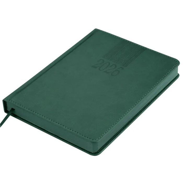 Еженедельник Buromax датированный 2026 CODE, А5 зеленый (BM.2142-04) изображение 2
