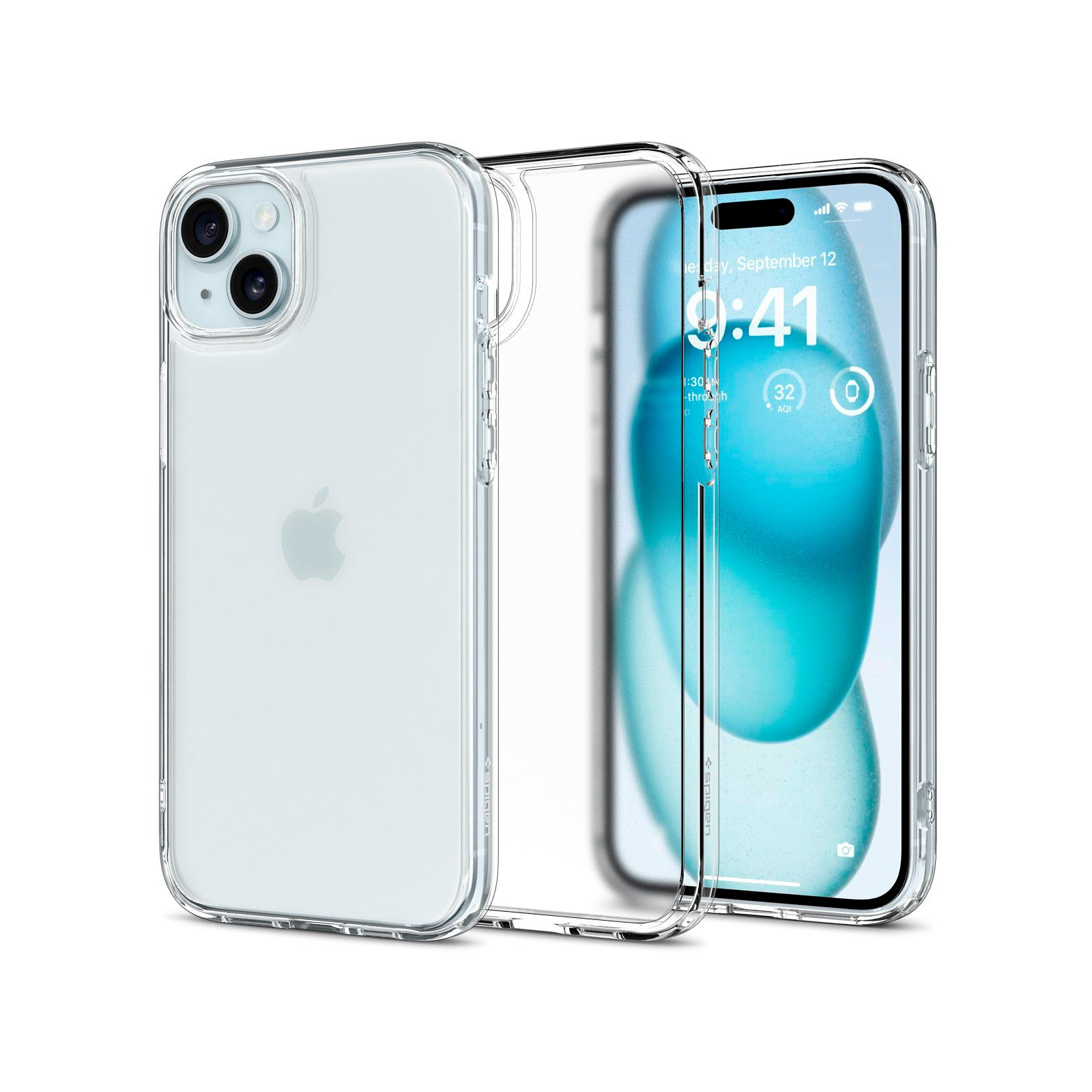 Чохол до мобільного телефона Spigen Apple iPhone 15 Plus Ultra Hybrid Frost Clear (ACS06655) зображення 2