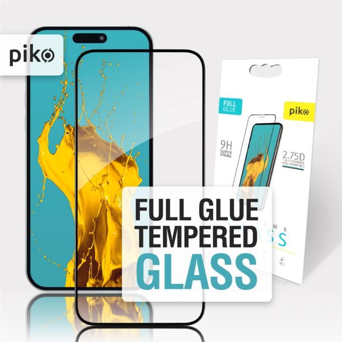 Стекло защитное Piko Full Glue Apple iPhone 15 (1283126575273) изображение 2