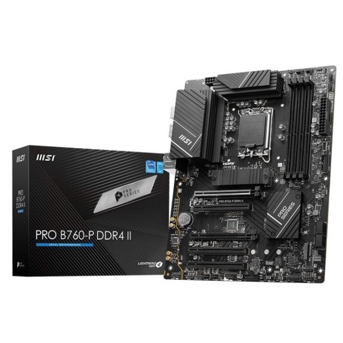 Материнская плата MSI PRO B760-P DDR4 II изображение 2