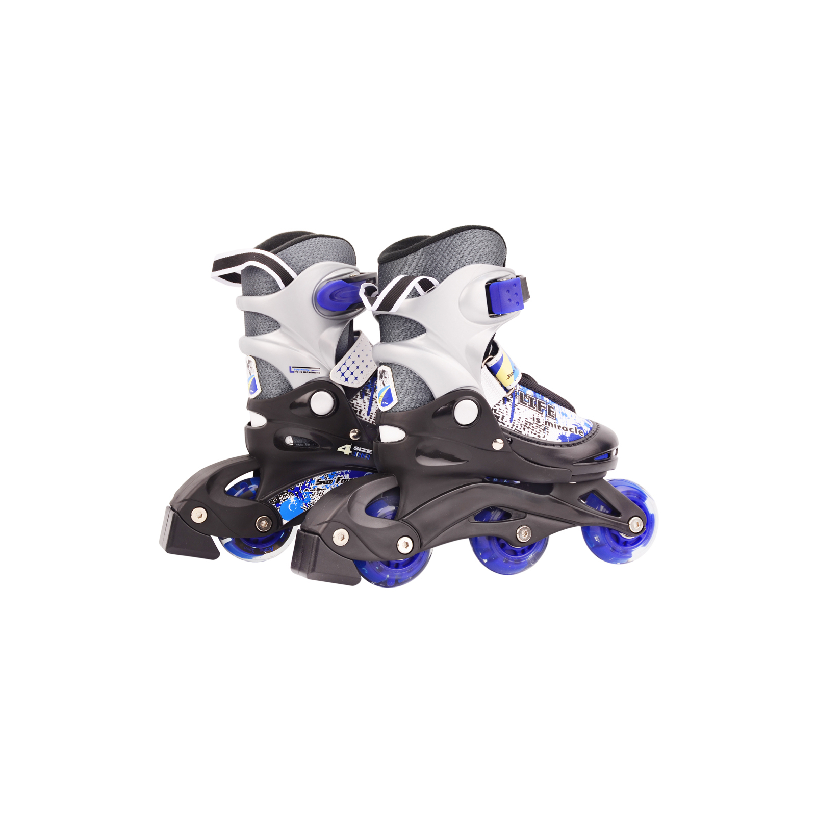Роликовые коньки Action Zero Комплект Синій 26-29 (PW117CE308905/26-29) изображение 3