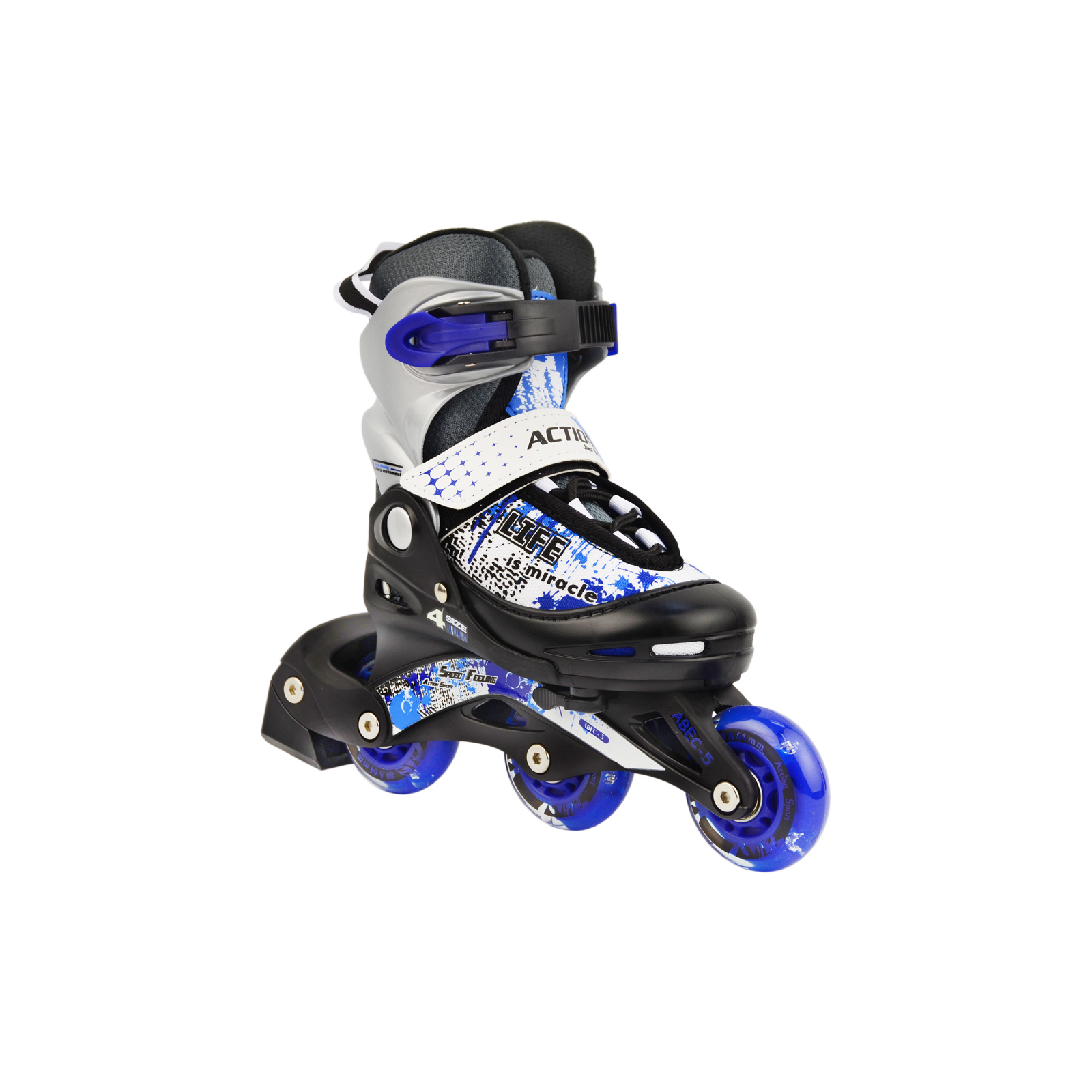 Роликовые коньки Action Zero Комплект Синій 26-29 (PW117CE308905/26-29) изображение 5