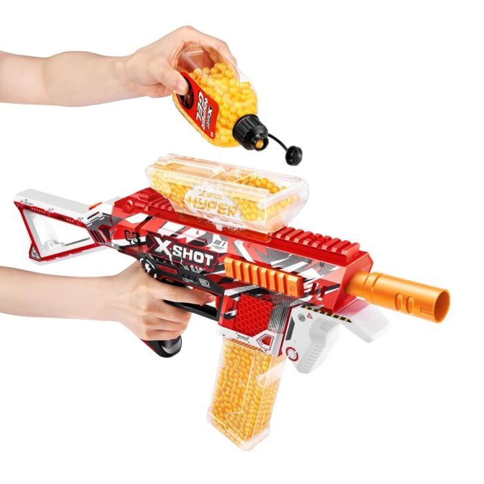 Игрушечное оружие Zuru X-Shot Быстрострельный бластер Hyper Gel medium (10 000 гелевых шариков) (36621R) изображение 3