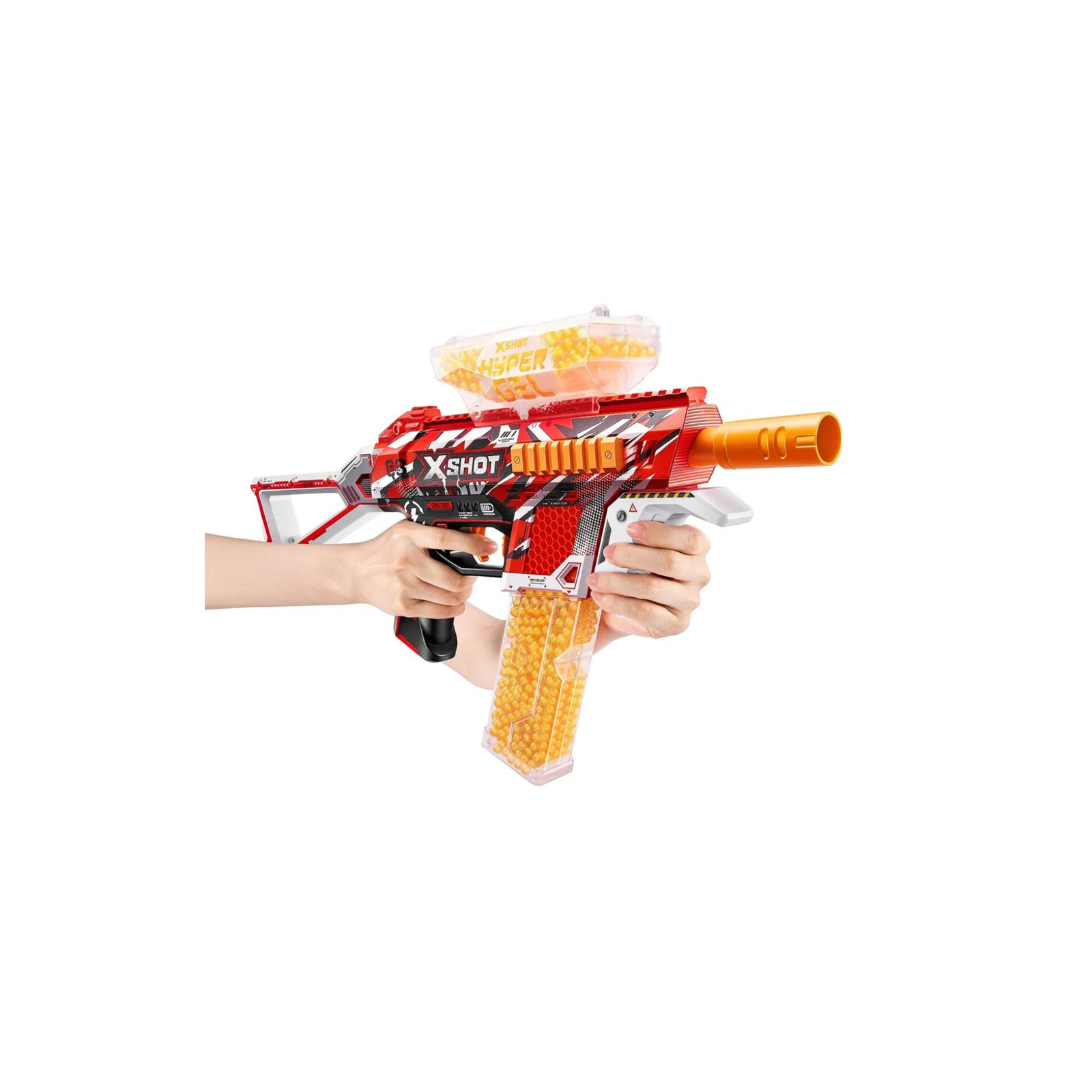 Іграшкова зброя Zuru X-Shot Швидкострільний бластер Hyper Gel medium (10 000 гелевих кульок) (36621R) зображення 4