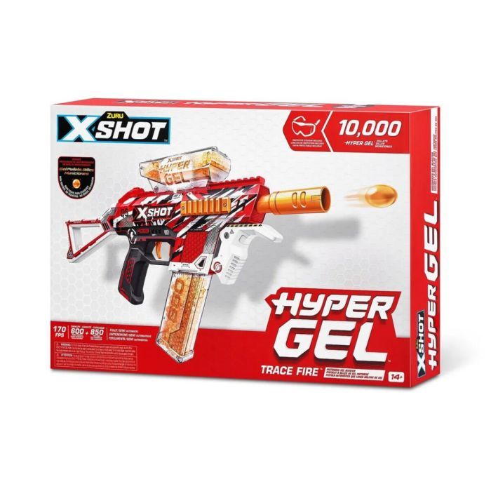 Игрушечное оружие Zuru X-Shot Быстрострельный бластер Hyper Gel medium (10 000 гелевых шариков) (36621R) изображение 8