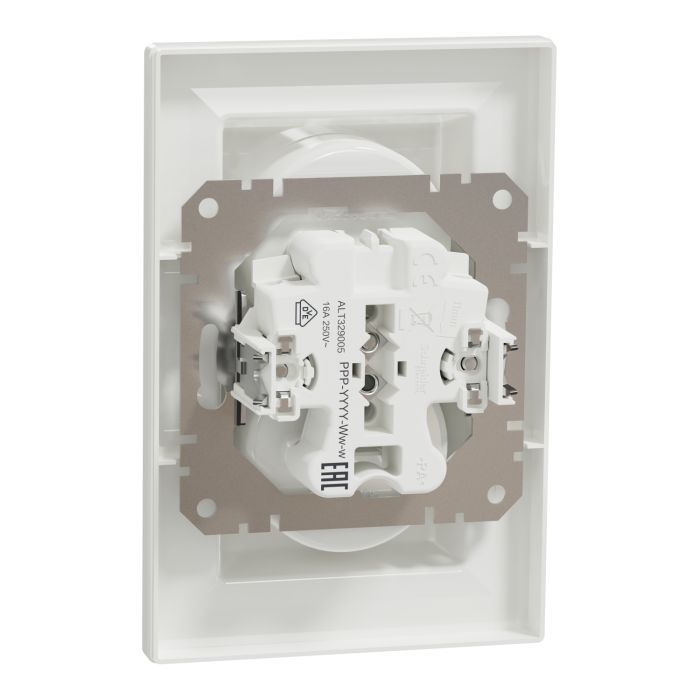 Розетка Schneider Electric ASFORA без заземления двойная крем (EPH9700123) изображение 7