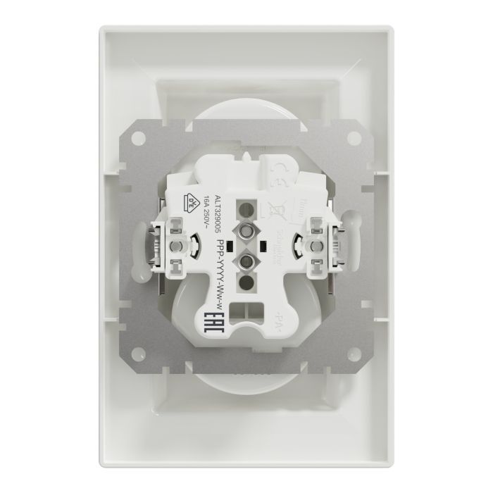 Розетка Schneider Electric ASFORA без заземления двойная крем (EPH9700123) изображение 8