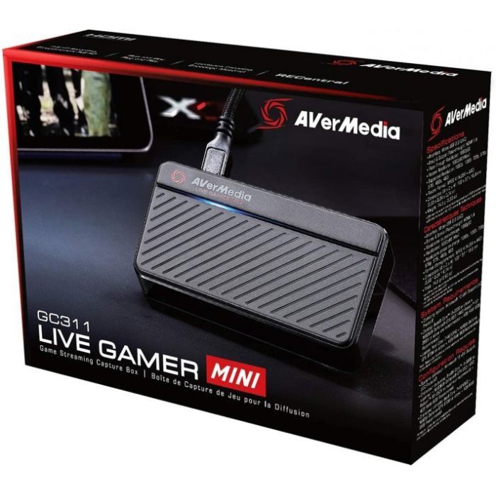 Пристрій захоплення відео AVerMedia GC311 MINI, 1080p60(pass-trought), 1080p60(record) (61GC3110A0AB) зображення 5