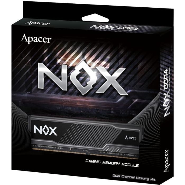 Модуль памяти для компьютера DDR4 16GB (2x8GB) 3200 MHz NOX Apacer (AH4U16G32C28YMBAA-2) изображение 5