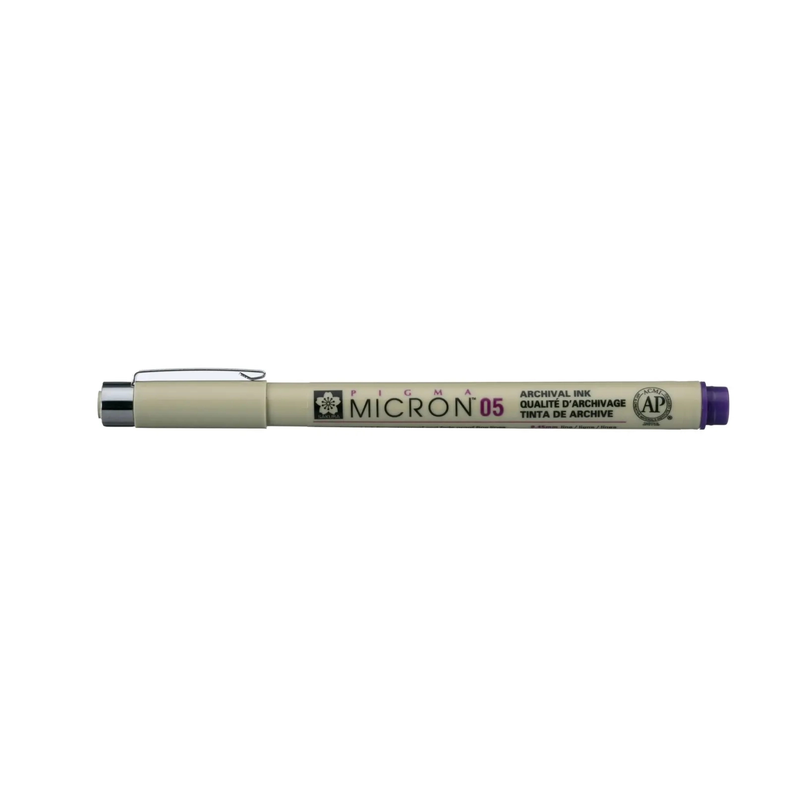 Лайнер Sakura Pigma Micron (0.5) 0,45 мм Светло-серый (084511333673)