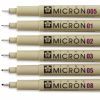 Лайнер Sakura Набор Pigma Micron 6шт, Черный (8710141049449) изображение 2