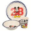 Набір дитячого посуду Stor Disney - Mickey Mouse all star, Bamboo (Stor-01325)