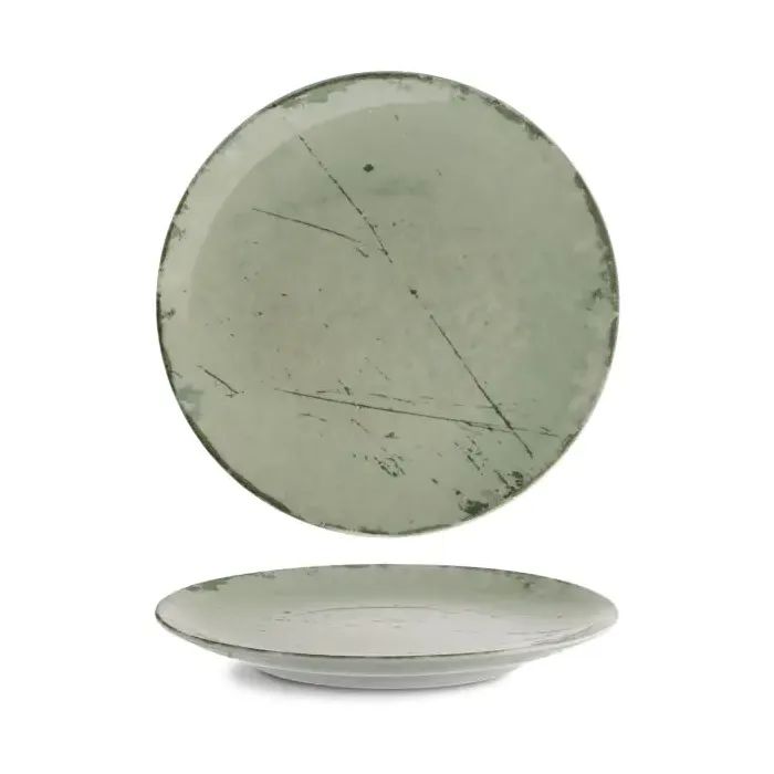Тарелка G.Benedikt Isabelle кругла 24 см Stone Green (ISC2124-K0010)