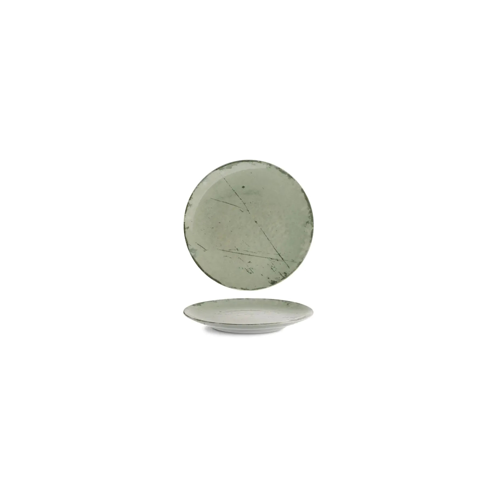 Тарілка G.Benedikt Isabelle кругла 24 см Stone Green (ISC2124-K0010)