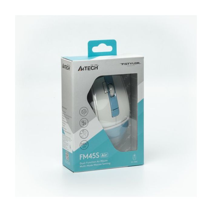Мышка A4Tech FM45S Air USB lcy Blue (4711421992657) изображение 9