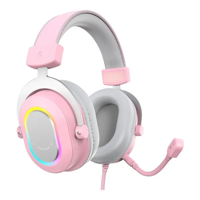 Наушники Fifine H6 RGB 7.1 Pink (H6P) изображение 3
