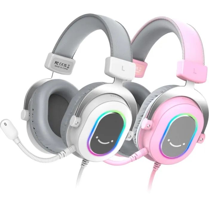 Наушники Fifine H6 RGB 7.1 Pink (H6P) изображение 4