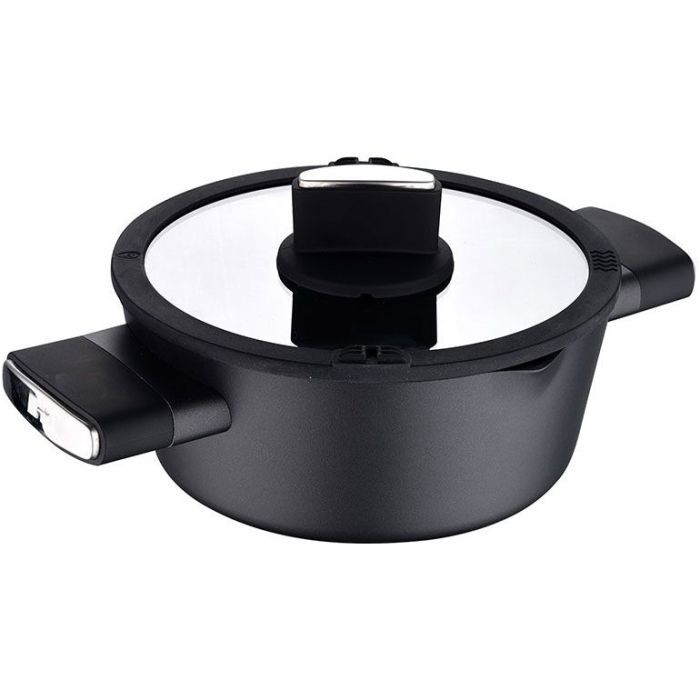 Кастрюля Bergner Ion Plus з кришкою 3.5 л (BG-35911-BK)
