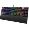 Клавиатура ASUS ROG Strix Scope II RX Red ABS UA USB Black (90MP0350-BKMA00) изображение 2