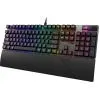 Клавіатура ASUS ROG Strix Scope II RX Red ABS UA USB Black (90MP0350-BKMA00) зображення 2