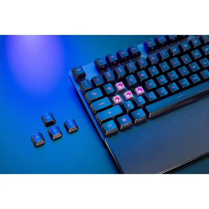 Клавіатура ASUS ROG Strix Scope II RX Red ABS UA USB Black (90MP0350-BKMA00) зображення 4