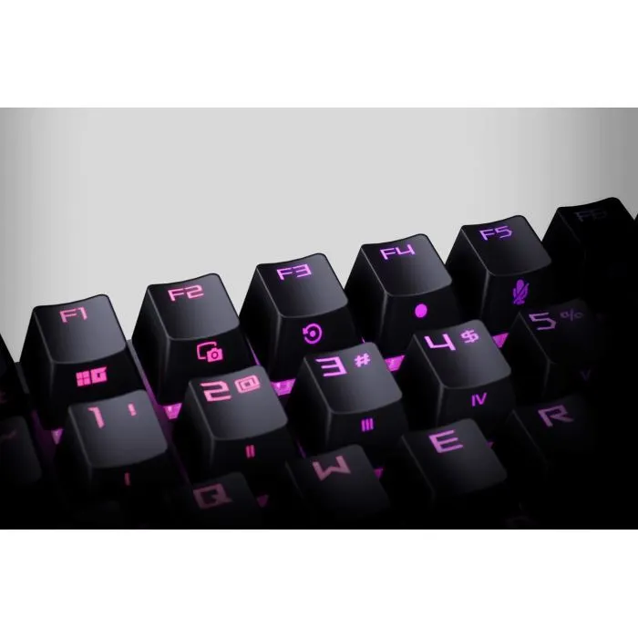 Клавіатура ASUS ROG Strix Scope II RX Red ABS UA USB Black (90MP0350-BKMA00) зображення 5
