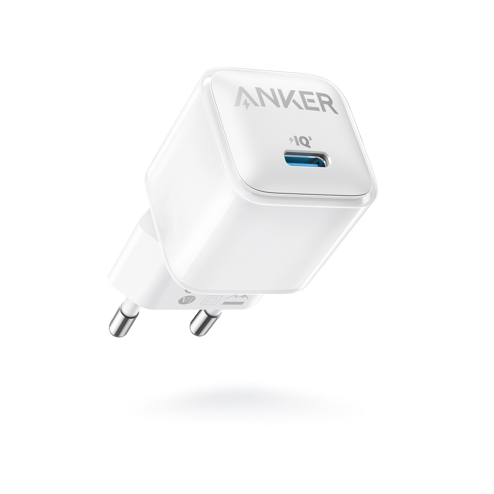 Зарядний пристрій Anker PowerPort 512 Nano - 20W USB-C White (A2346G21)