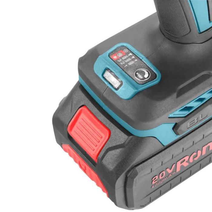 Гайковерт Ronix 20В, 550Нм, комплект (8655) зображення 7
