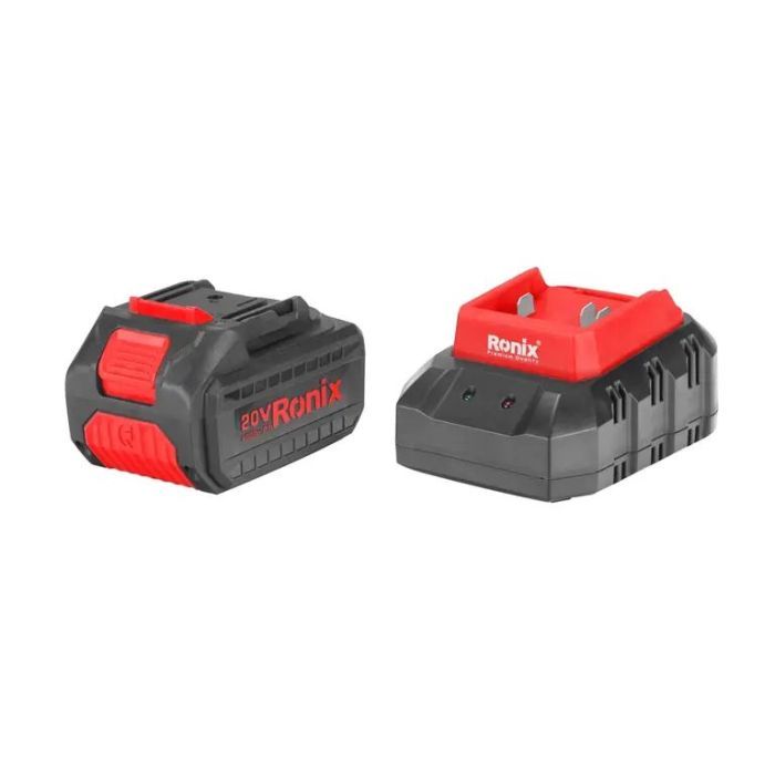Гайковерт Ronix 20В, 550Нм, комплект (8655) зображення 8