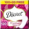 Ежедневные прокладки Discreet Normal Без запаха 120 шт. (8700216234269)
