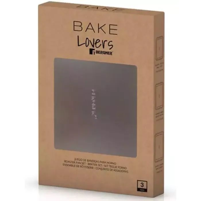 Форма для выпечки Bergner Bakeware lovers Набір 3 предмета (BG-37193-CO) изображение 4