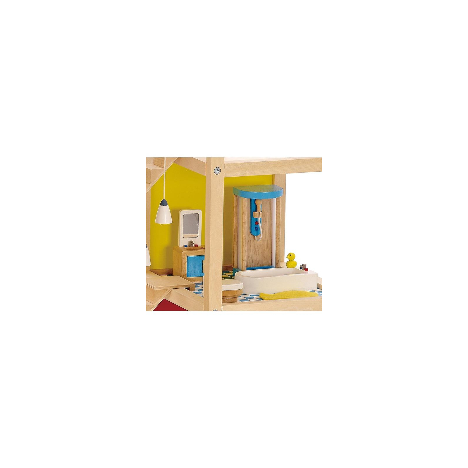 Ігровий набір Hape Ляльковий будинок дерев'яний (E3401) зображення 3