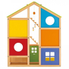 Ігровий набір Hape Ляльковий будинок дерев'яний (E3401) зображення 7