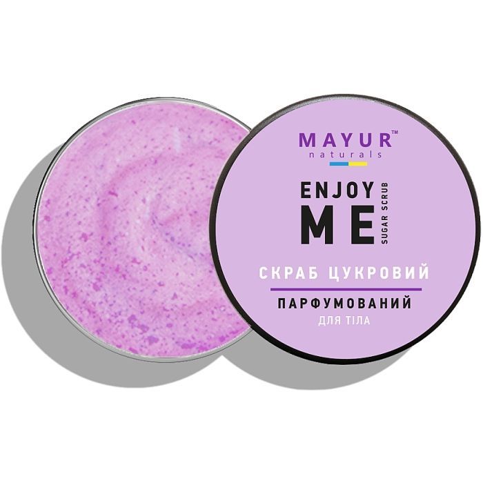 Скраб для тела Mayur Enjoy Me Сахарный парфюмированный 250 мл (4820230953794) изображение 2